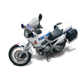 Retroreflective kit for police motorcycle